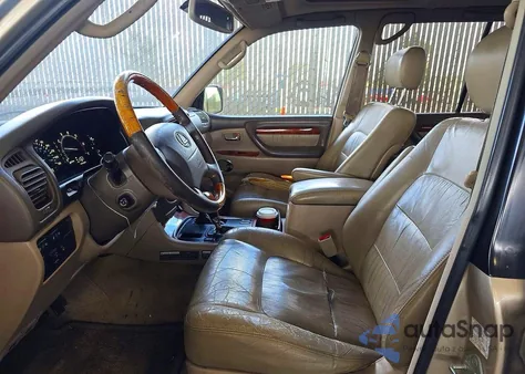 2001 Lexus Lx 470 z USA, uszkodzony, nr VIN JTJHT00W313505879